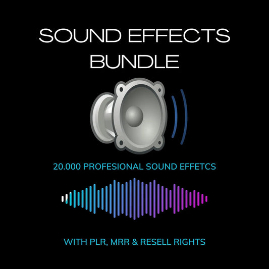 20,000+ Pro Sound Effects Bundle